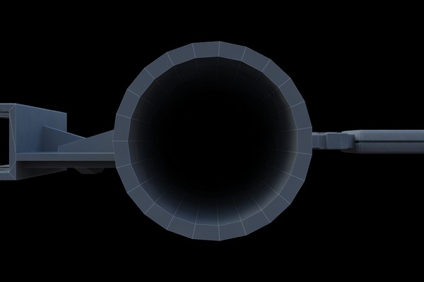 3d model rpg-7 rocket propelled grenade - rpg-7 (low poly) by Maarten_Dominicus